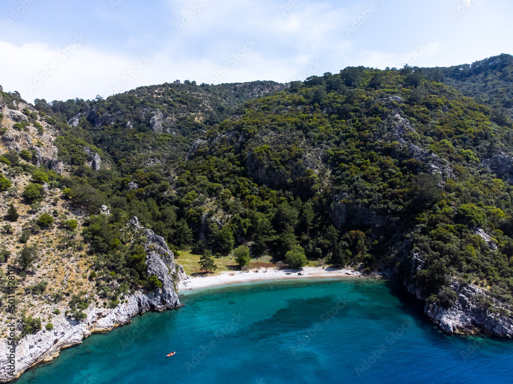 Obraz premium Kargicak Bay, Dalyan - Mugla - Turkey