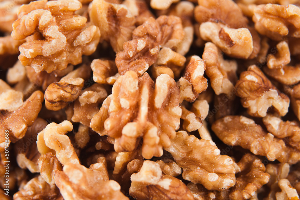 Walnuts; Close Up Walnuts; Close Up