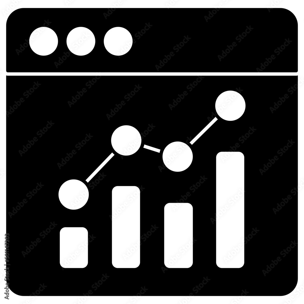 Trendy vector design of web statistics Trendy vector design of web statistics