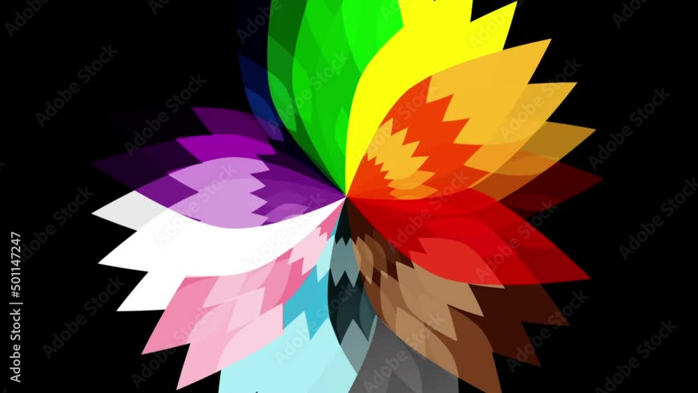Pride Feathers Rotating Pride Feathers Rotating