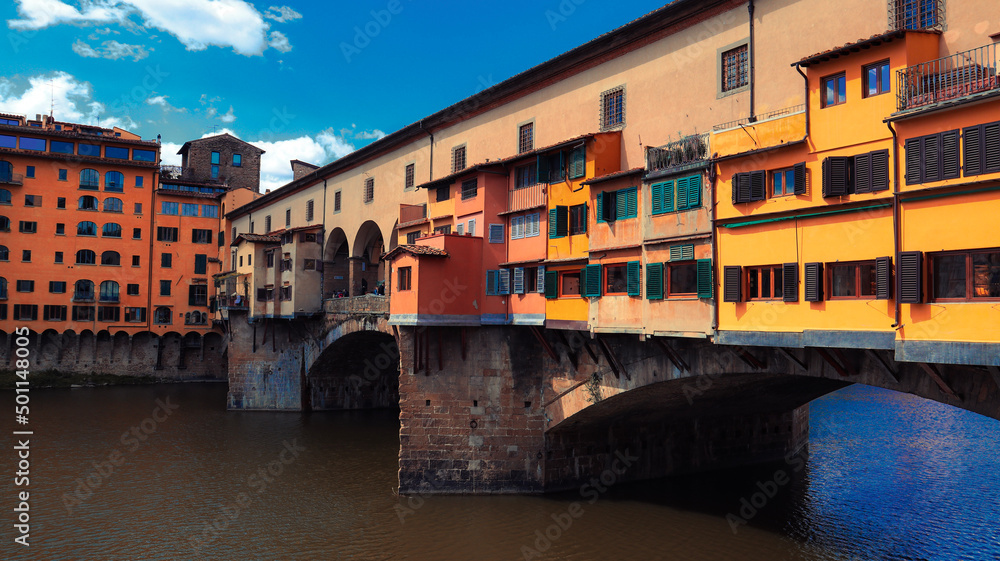 Firenze colori del Ponte Vecchio