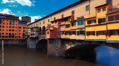 Firenze colori del Ponte Vecchio