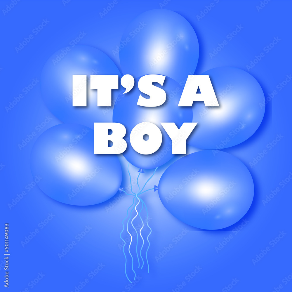 it's a boy card with blue baloons it's a boy card with blue baloons