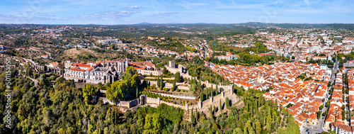 The Convent of the Order of Christ. UNESCO world heritage in Tomar, Portugal