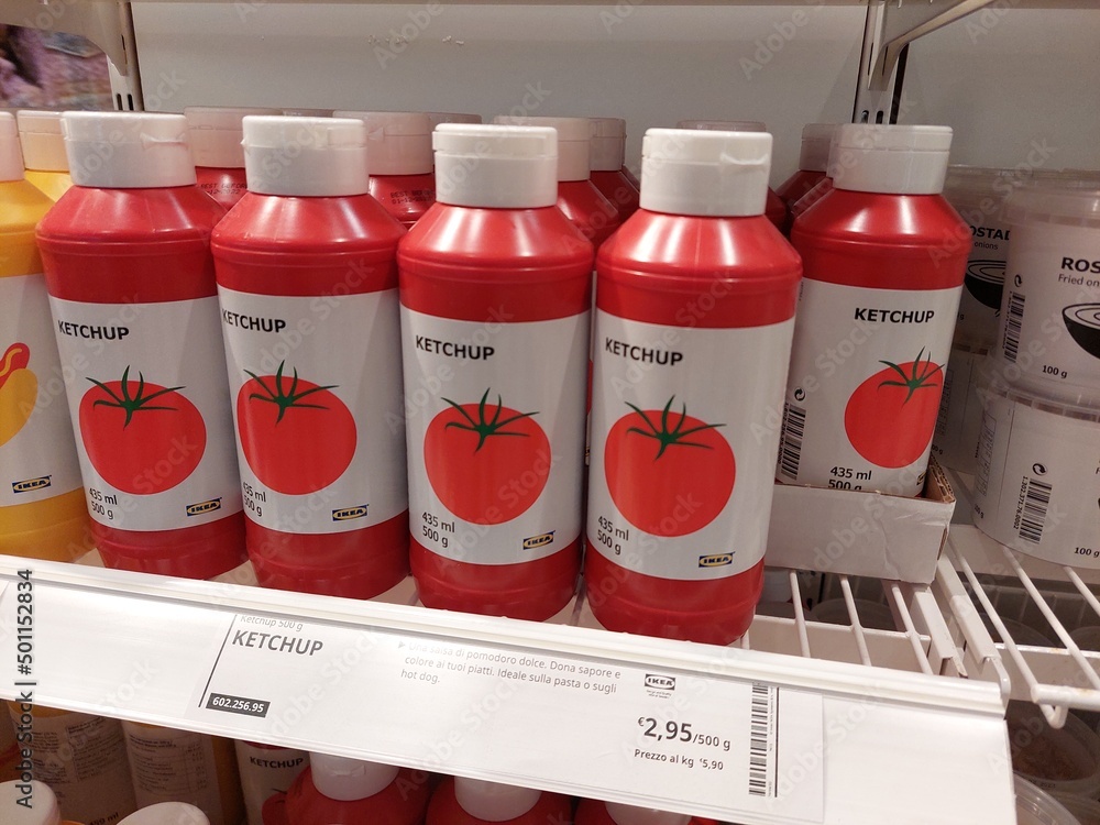 IKEA KETCHUP. Ikea is the world's largest furniture retailer and sells