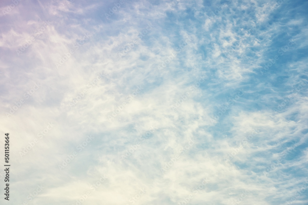 High clouds in the summer sky. Sky background. Meteorological observations of the sky. High clouds in the summer sky. Sky background. Meteorological observations of the sky.