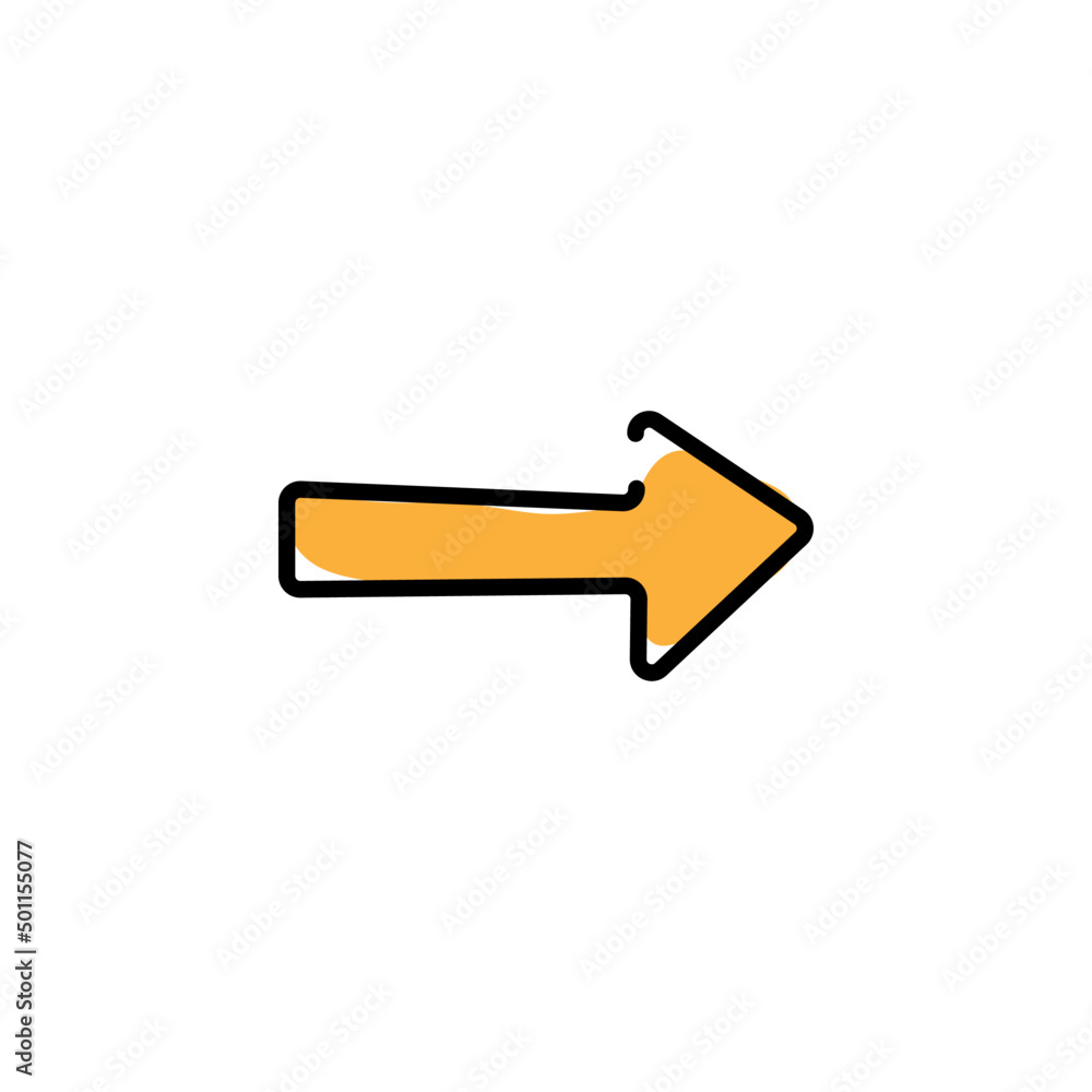abstract arrow icon. modern arrow symbol vector abstract arrow icon. modern arrow symbol vector