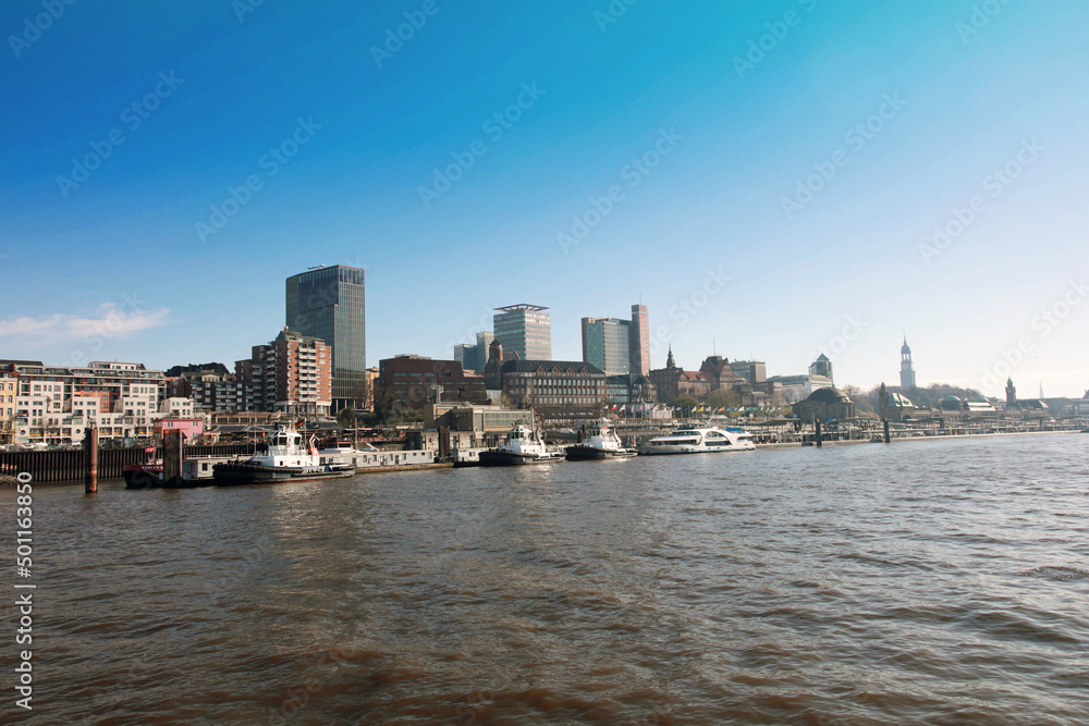 Fototapeta premium An der Elbe