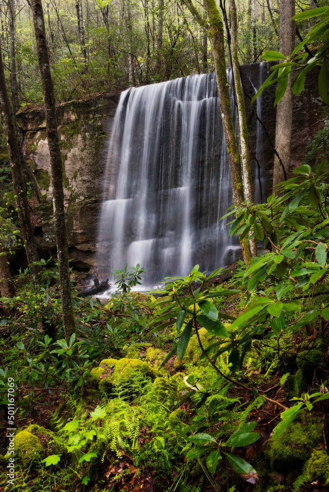 Secret waterfall, Appalachian Mountains, Kentucky Secret waterfall, Appalachian Mountains, Kentucky