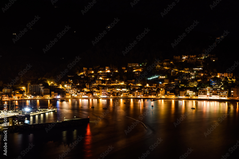 Soller bei Nacht