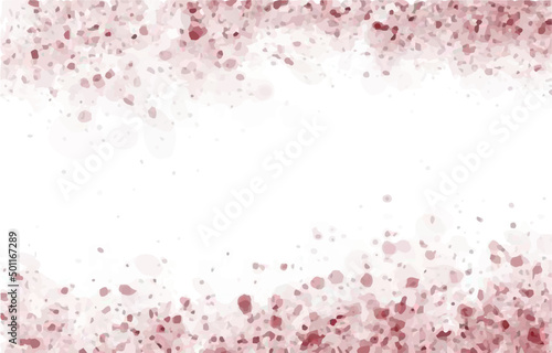 pink petal abstract watercolor background