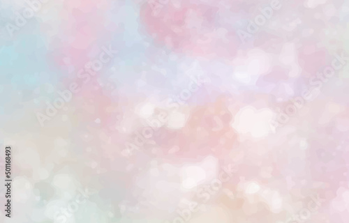unicorn pastel watercolor background