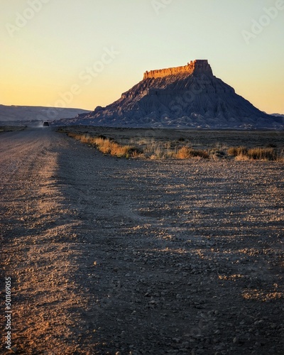 Factory Butte and Coal Mine Road