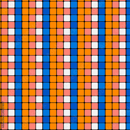 textura de cuadrados multicolor