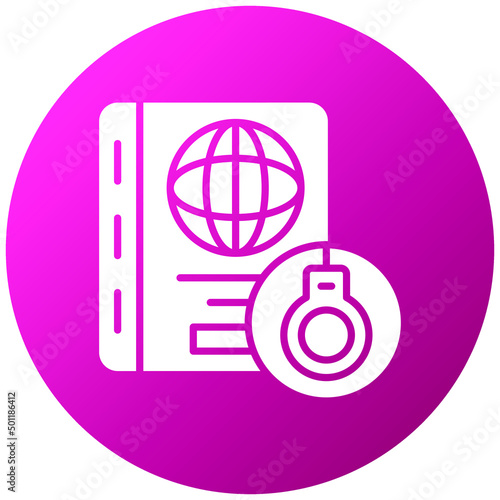 Vector Design Deported Icon Style
