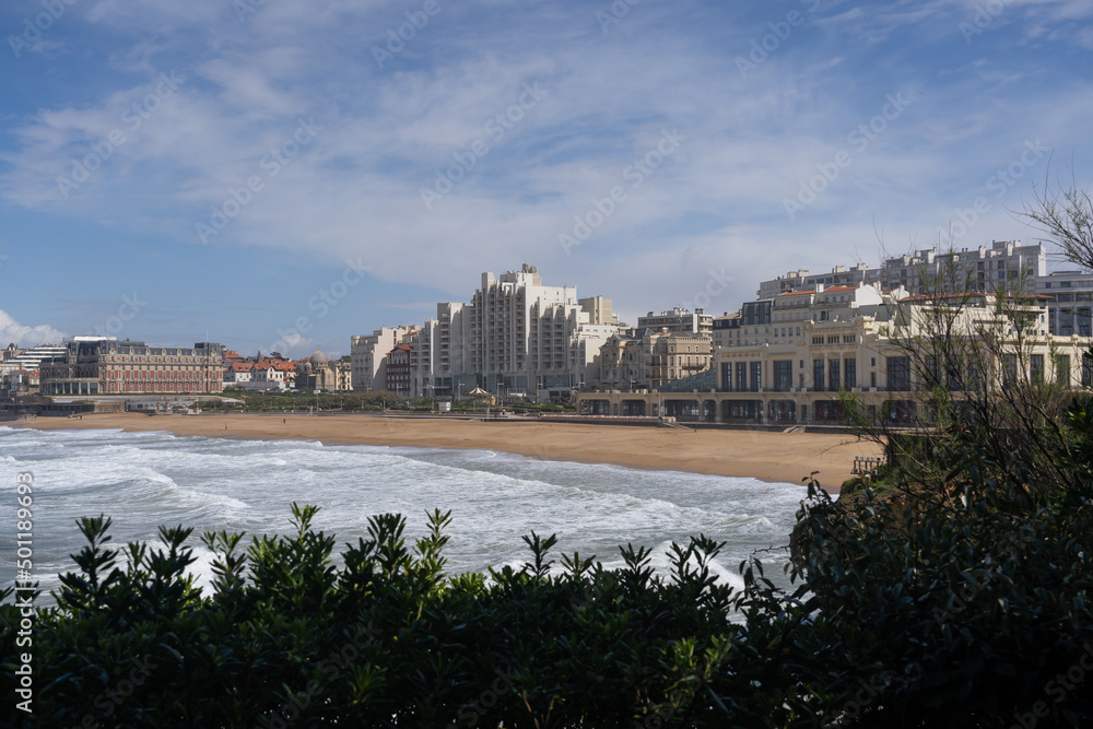 Grande plage de Biarritz, Pays Basque