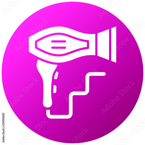 Vector Design Hairdryer Icon Style