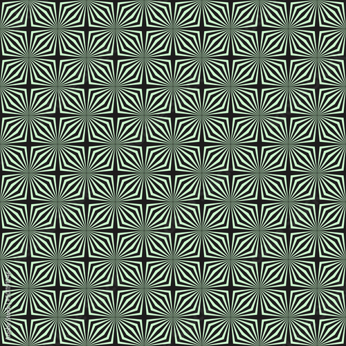 Mid-Century Inspired Graphic Pattern Art Made With Abstract Vector Geometric Shapes and Elements