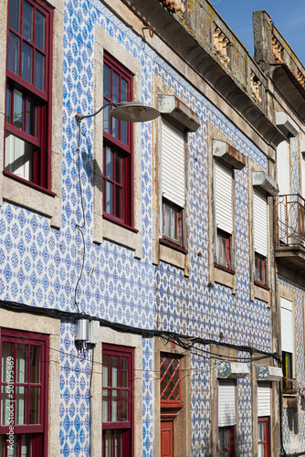 Facade in Porto, Portugal