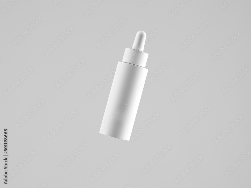 Cosmetic bottle mock-up. Minimal box 3d. Cosmetic bottle mock-up. Minimal box 3d.
