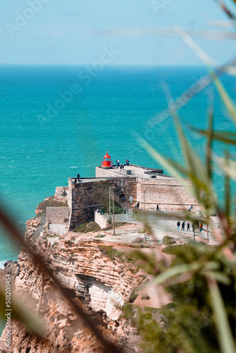 Nazaré lighthouse, Portugal