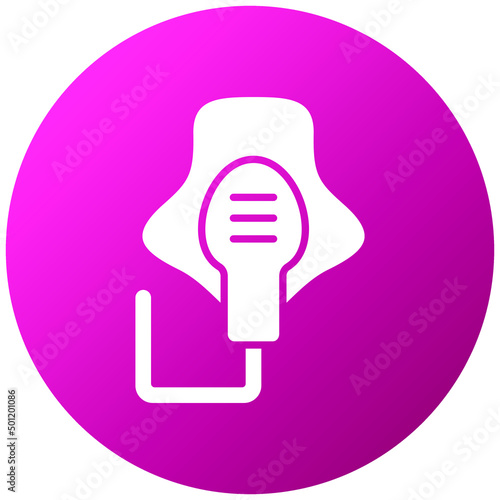 Vector Design Oxygen Mask Icon Style