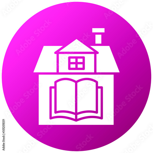 Vector Design Homeschooling Icon Style