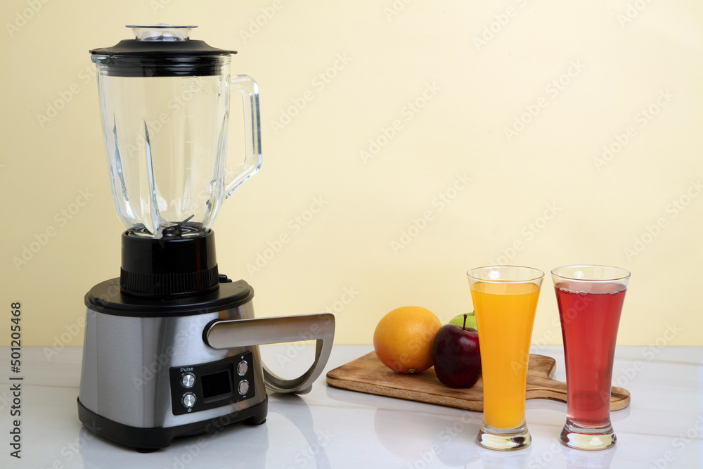 Kitchen electric blender on non isolated background Kitchen electric blender on non isolated background