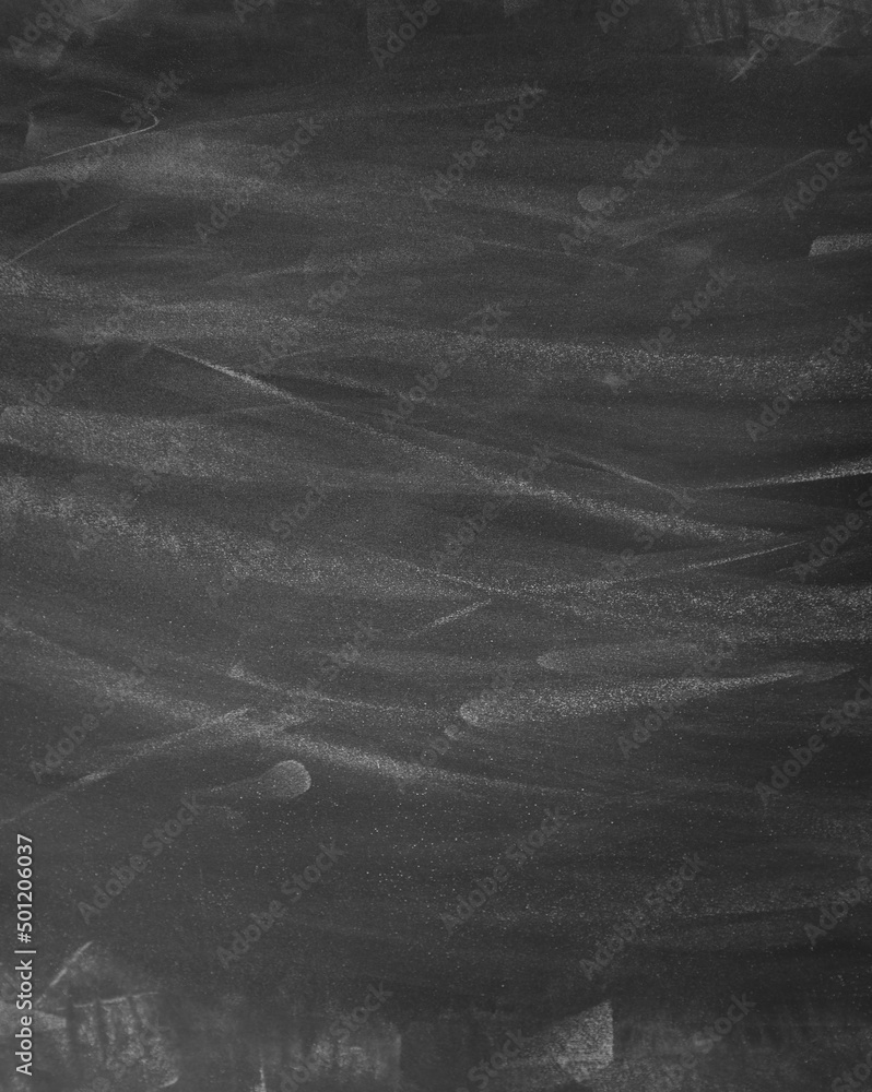 Naklejka premium Chalk rubbed out on blackboard background