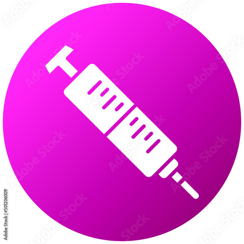 Vector Design Syringe Icon Style