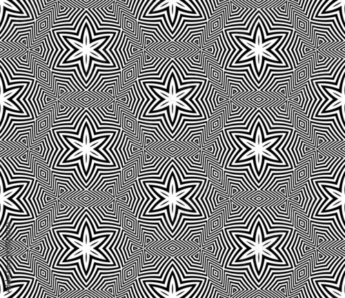 Abstract seamless op art pa...