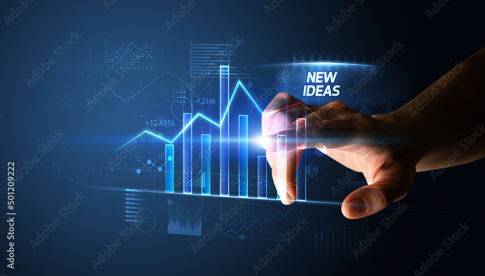 Hand touching business concept concept Hand touching business concept concept