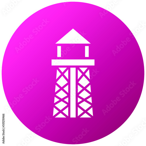 Vector Design Water Tower Icon Style