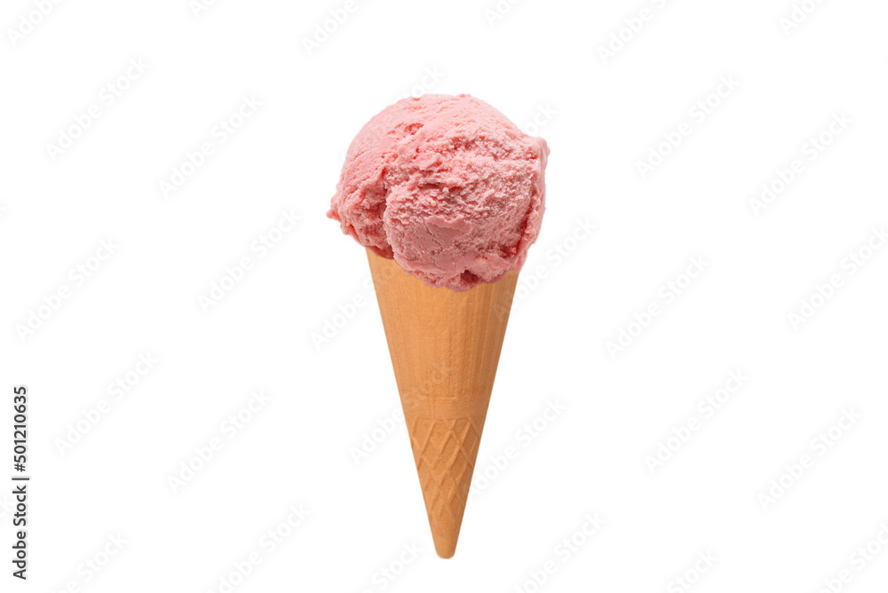 Delicious ice cream isolated on a white background. Delicious ice cream isolated on a white background.