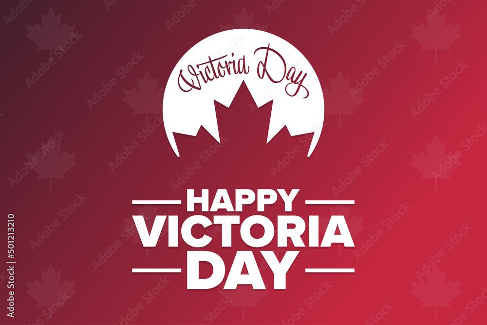 Happy Victoria Day. Holiday concept. Template for background, banner