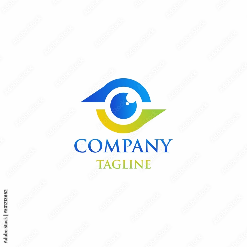 eye care logo design 