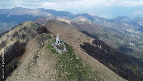 Aerial view of Mount Palanzone vet photo