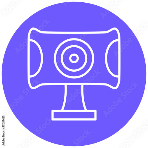 Vector Design Webcam Icon Style