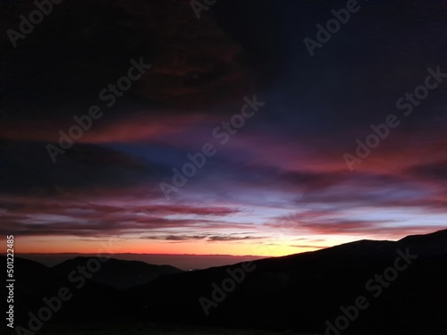 Atardecer desde Sierra Nevada