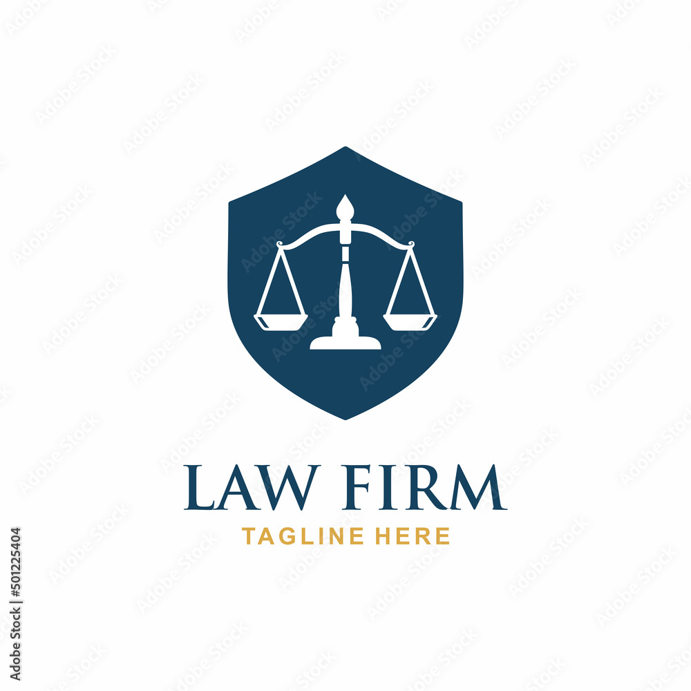 Law firm logo design vector Law firm logo design vector