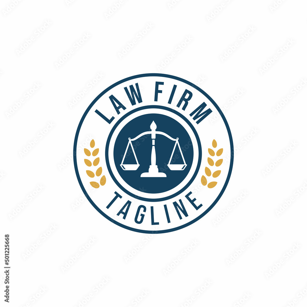 Law firm logo design vector Law firm logo design vector