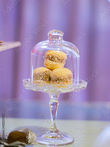 Fotografie alfajor de maizena decoracion
