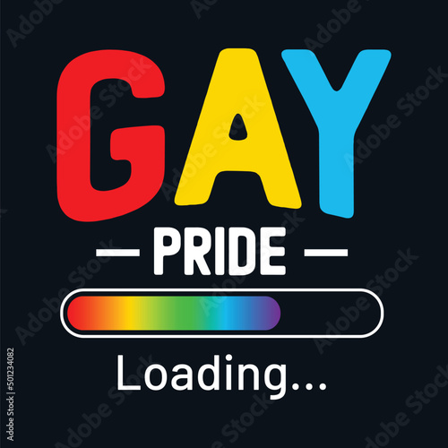 Gay Pride Loading Lgbt pride t-shirt design, Gay t-shirt design, Pride month t-shirt design, LGBT funny t-shirt design