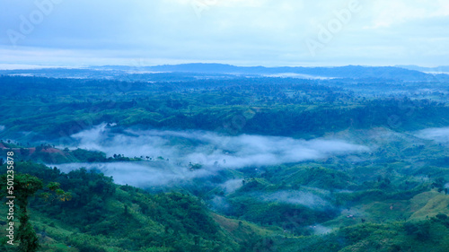 Clouds in Sajek Valley in Rangamati, Bangladesh