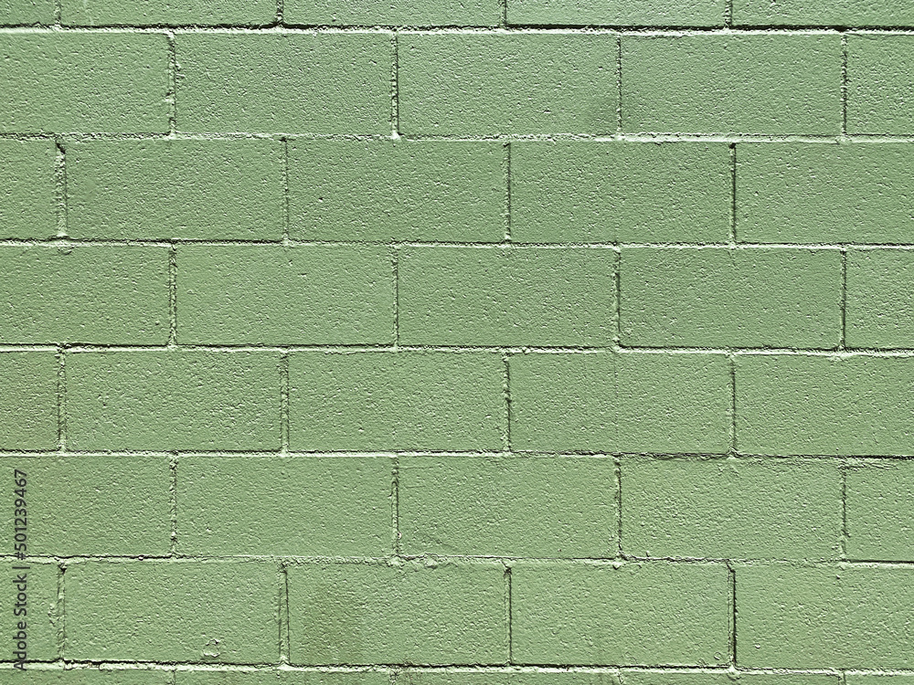 green paint brick stone wall interior design painted cement building