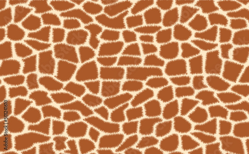 Giraffe pattern background. Abstract template with animal skin layout design line pattern.