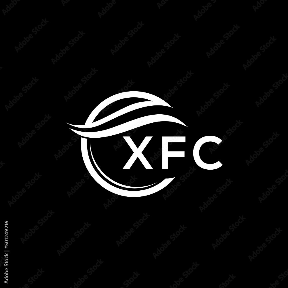 XFC letter logo design on black background. XFC creative initials letter logo concept. XFC letter design.
XFC letter logo design on black background. XFC creative initials letter logo concept. XFC letter design.