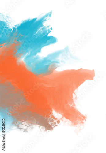 abstract color background painting design. vector illustration