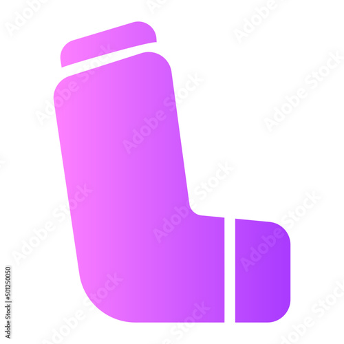 inhalator gradient icon