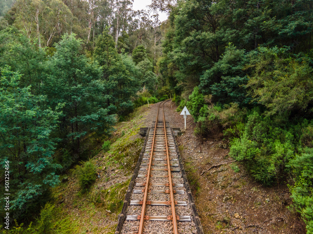 Thompson River Steam Railway Bridge in Walhalla, Victoria. Thompson River Steam Railway Bridge in Walhalla, Victoria.